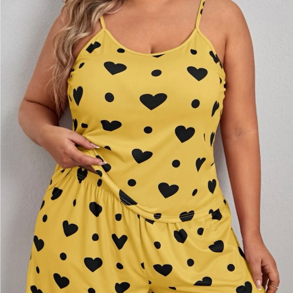 Yellow PJ’s set - Picture 3 of 4